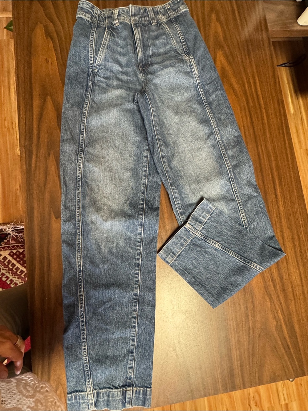 Madewell Light Blue Straight-Leg Jeans